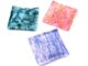 colorful machine sewn fabric sachets
